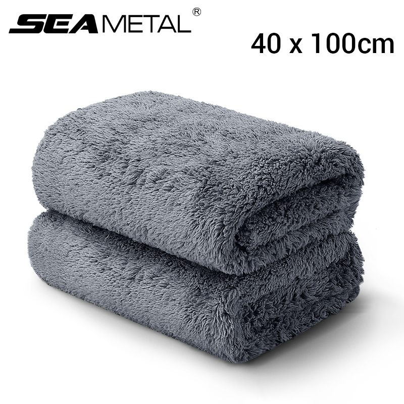 Microfiber Towel Detailing - SEAMETAL 40X100CM serviette de lavage de