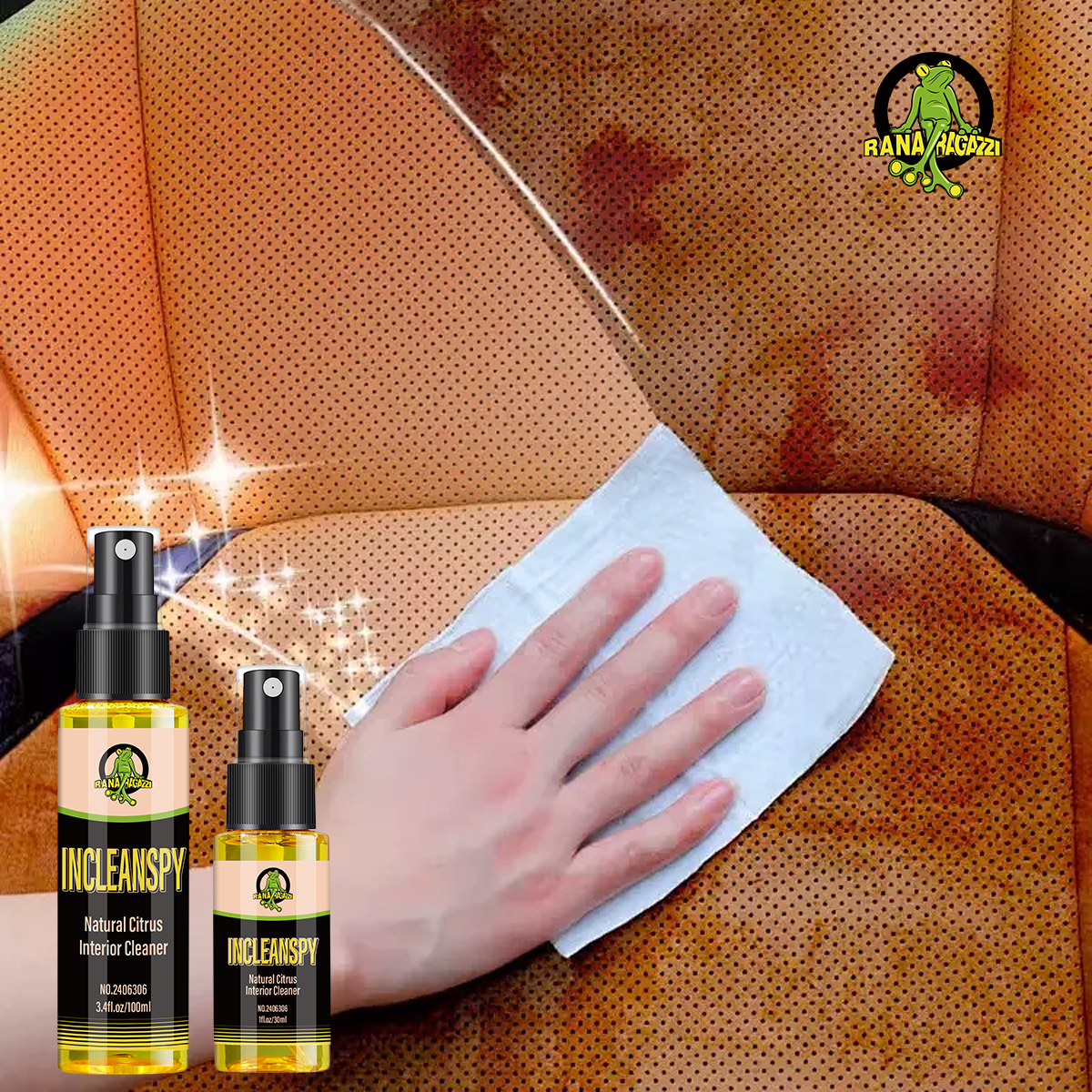 Seat Cleaner Fabric - Nettoyant en mousse de voiture melon