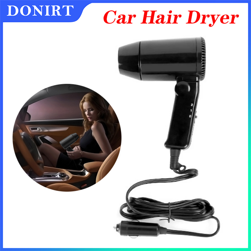Dryer Car Blower - Sèche-cheveux Portable 12V pour voiture, souffleur