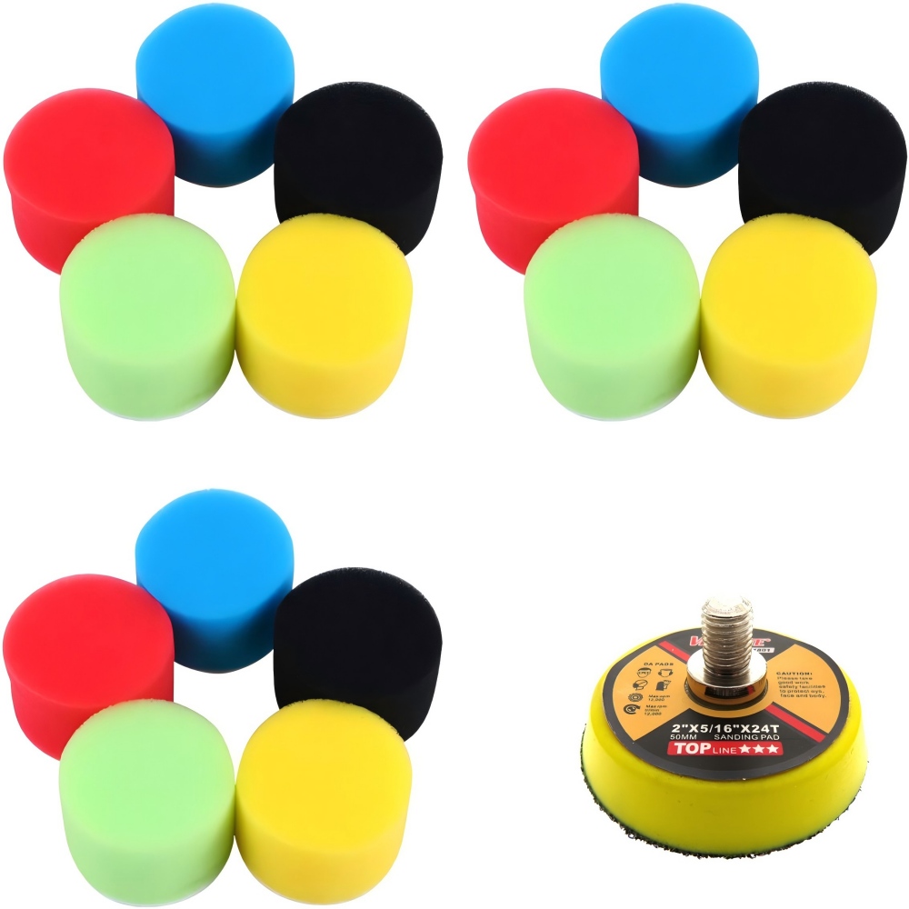 Polish Pad Set Buffer - Kit de disques de polissage Doam