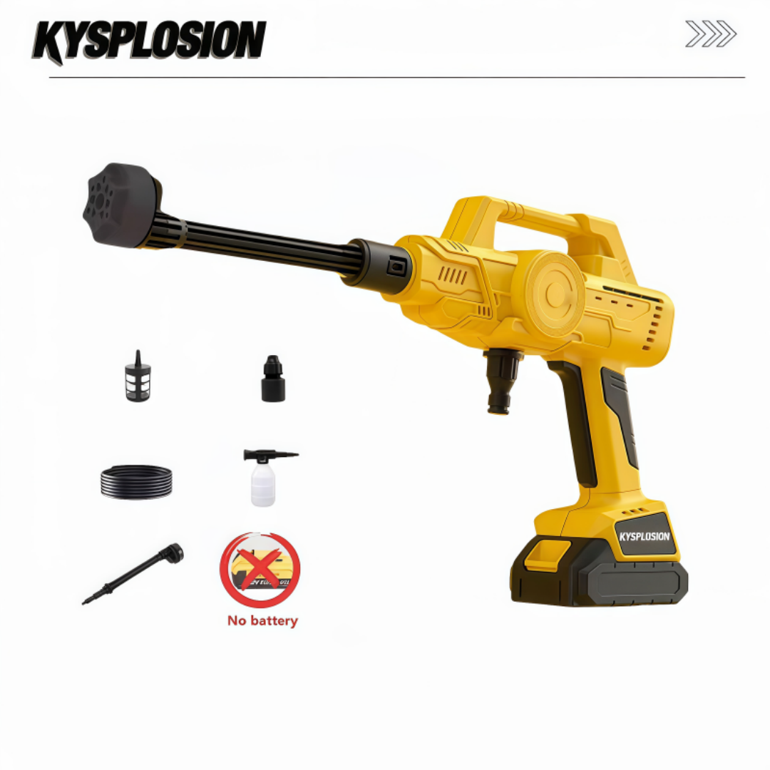 Foam Cannon Car Wash - Nettoyeur haute pression sans fil portable,