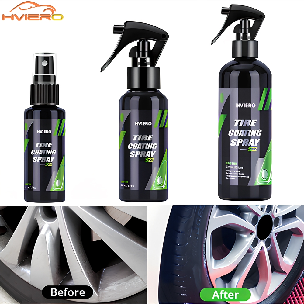 Tire Shine Spray Sealant - Spray de revêtement de pneu brillant