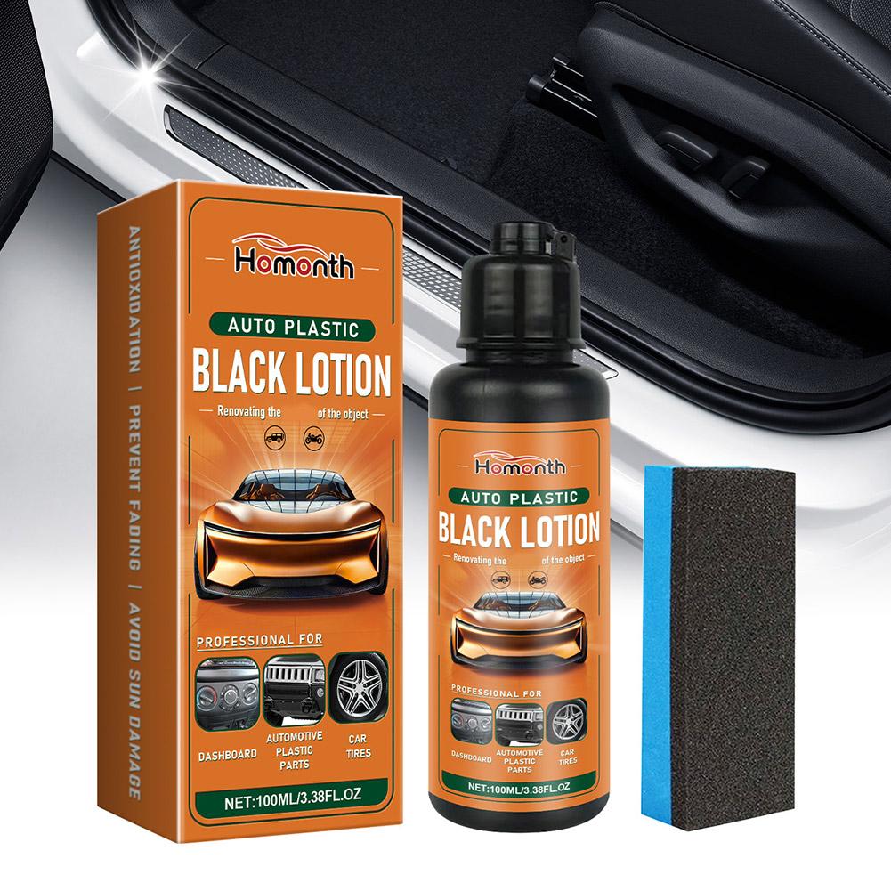 Trim Restorer Plastic - Lotion Noire Rénovatrice pour Plastiques de