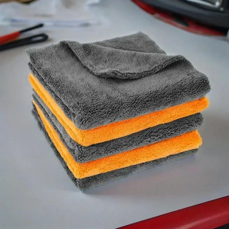 Microfiber Towel Detailing - Serviettes de voiture en microfibre sans