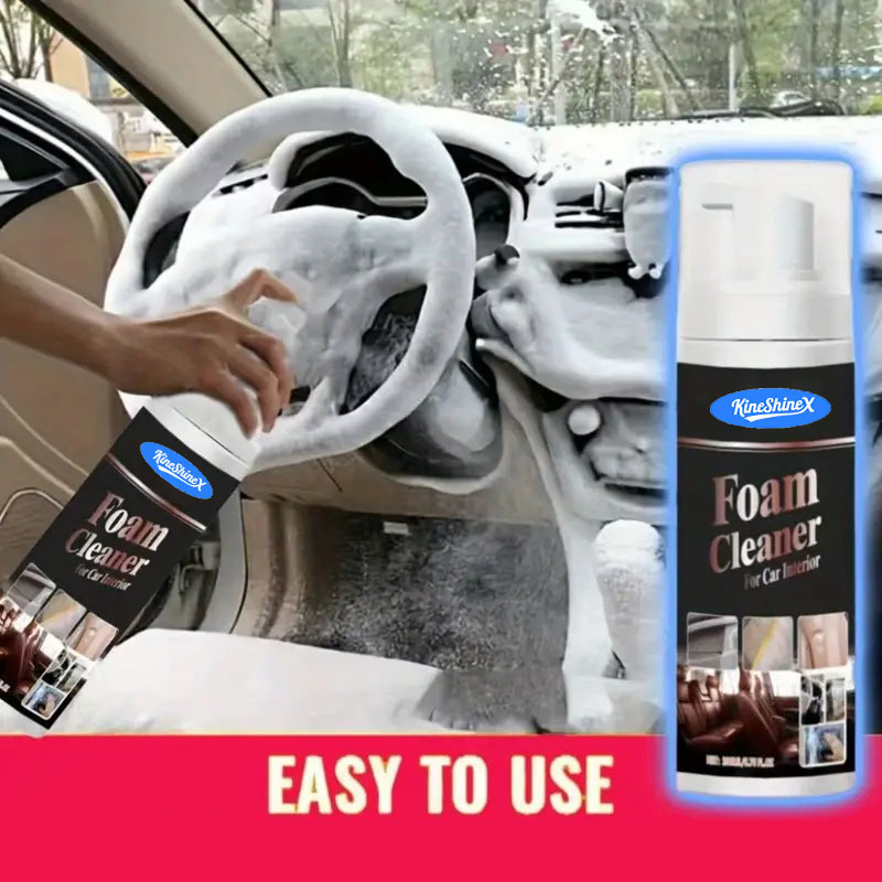 Leather Cleaner Interior - Nettoyant Moussant Multifonctionnel pour l'Intérieur de