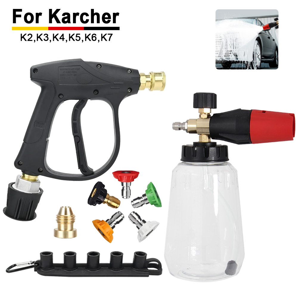 Pressure Washer Foam Gun - Kit de lance à mousse pour
