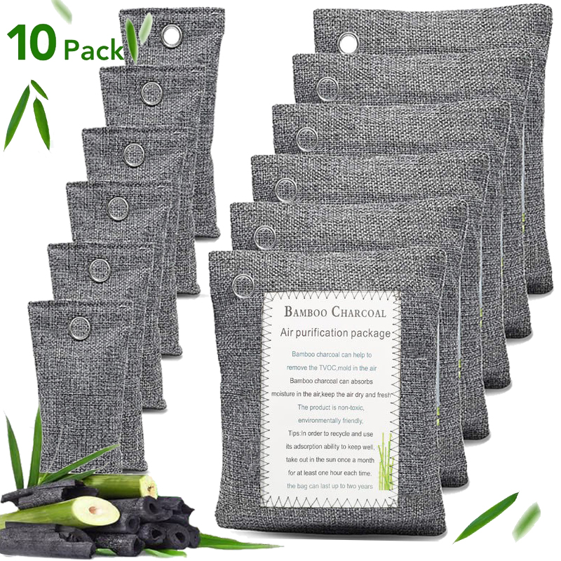 Odor Eliminator Car - Sacs de charbon de bambou absorbant
