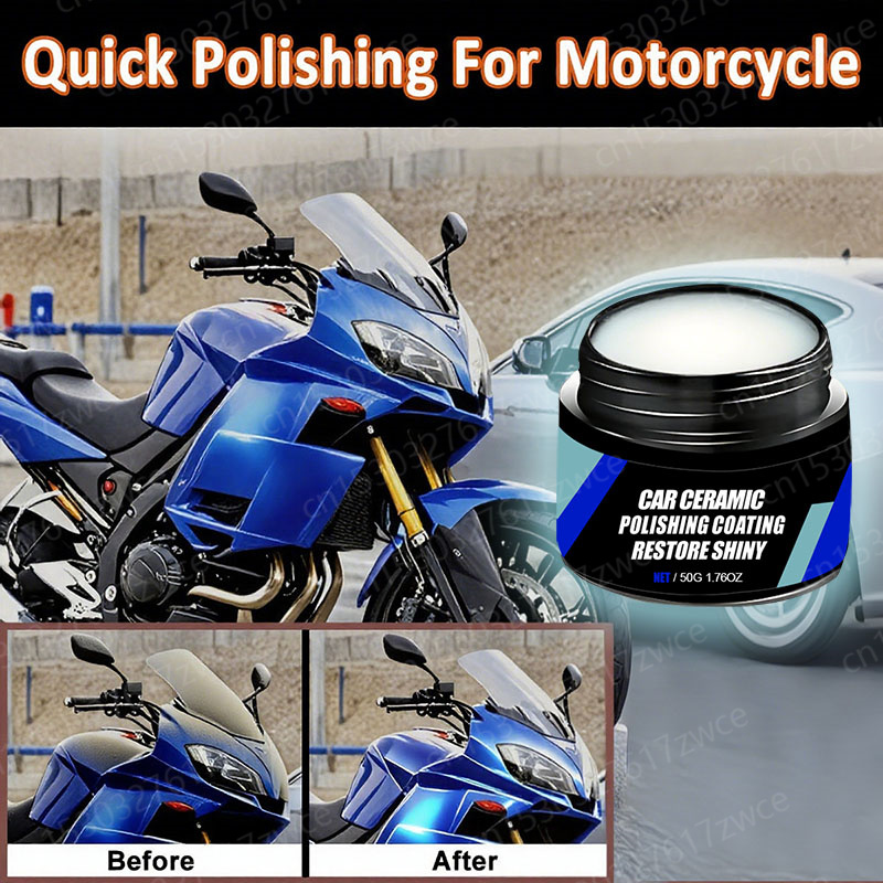Car Wax Ceramic Coating - Réservoir de carburant de moto en