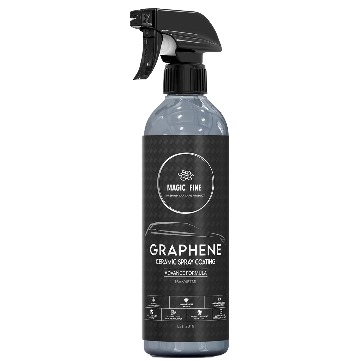Car Wax Ceramic Coating - Revêtement Céramique au Graphène en Spray