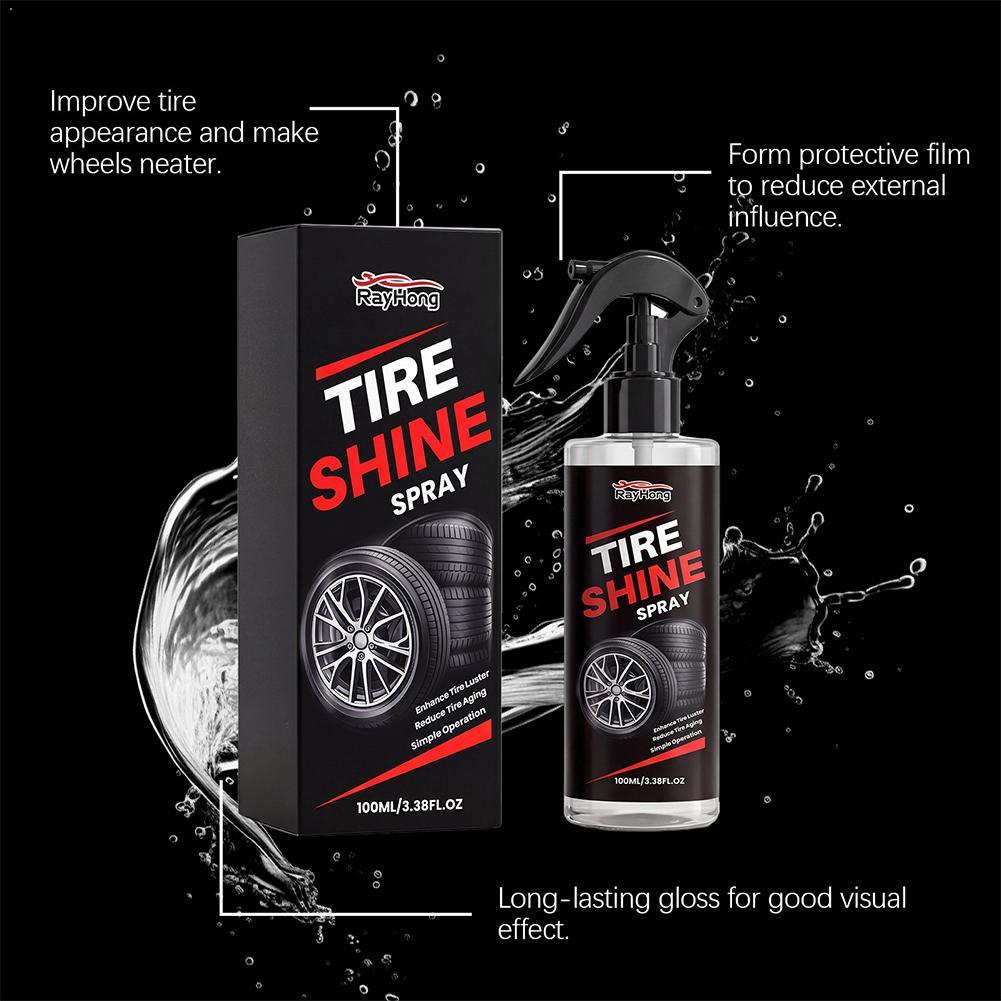 Tire Shine Spray Sealant - Spray de revêtement pour pneus Tyre