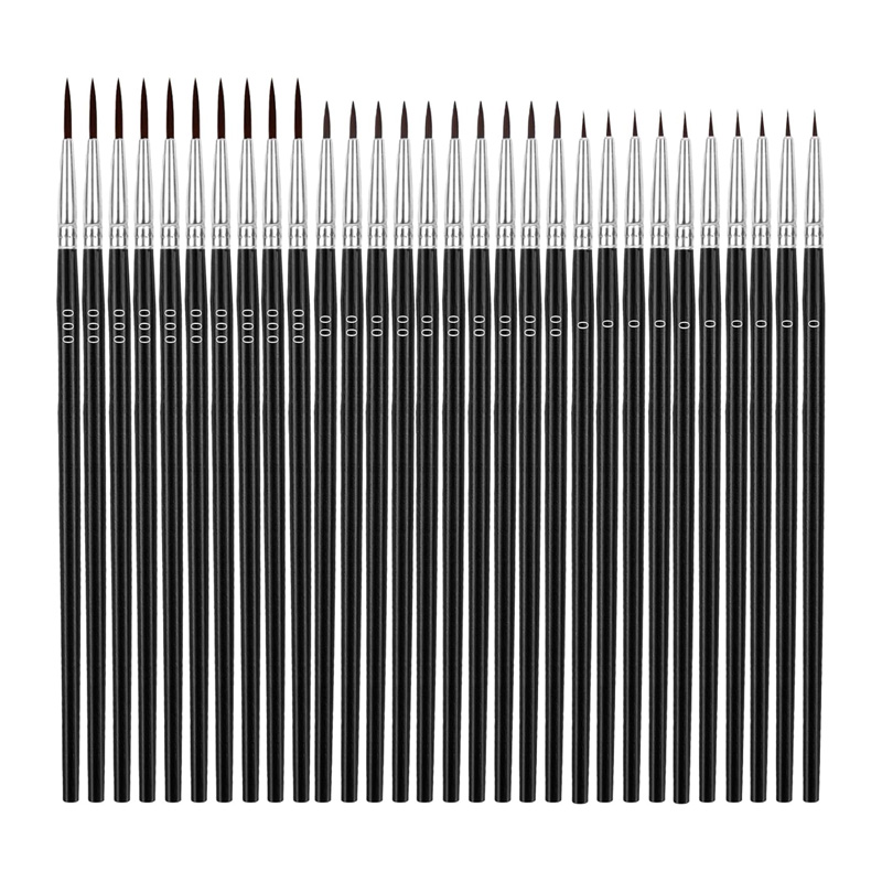Detailing Brush Set - Ensemble de 30 pinceaux à peinture