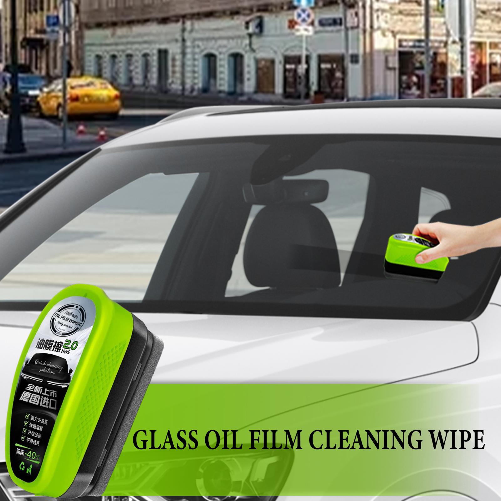 Car Cleaning Brush - Dissolvant de Film d'huile de verre