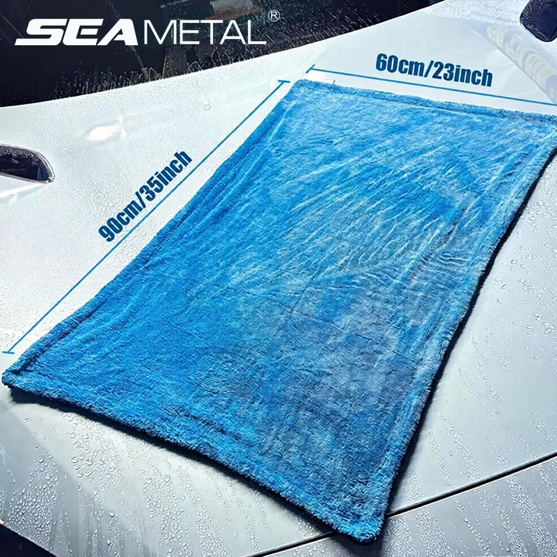 Microfiber Towel Detailing - SEAMETAL – serviette en microfibre pour