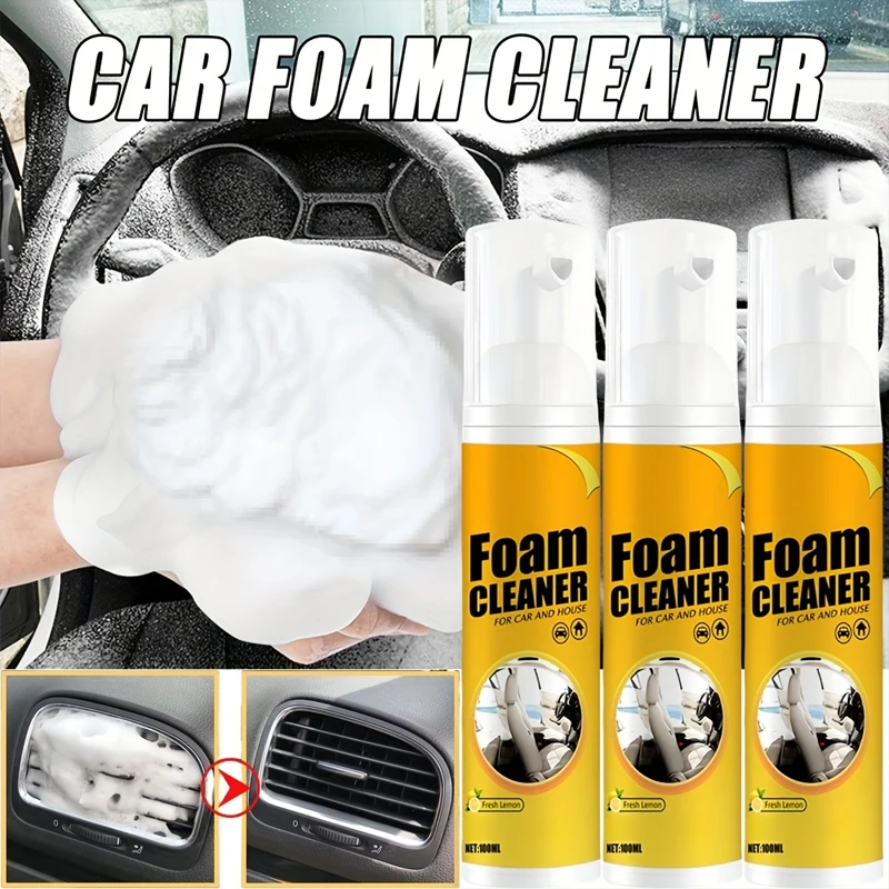 Leather Cleaner Interior - Fournitures de nettoyage en mousse multifonctionnelles,