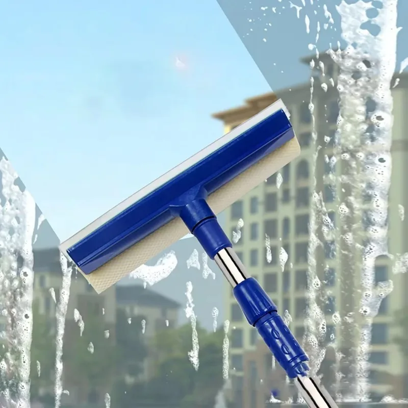 Glass Cleaner Streak - Nettoyeur de vitres télescopique 2 en