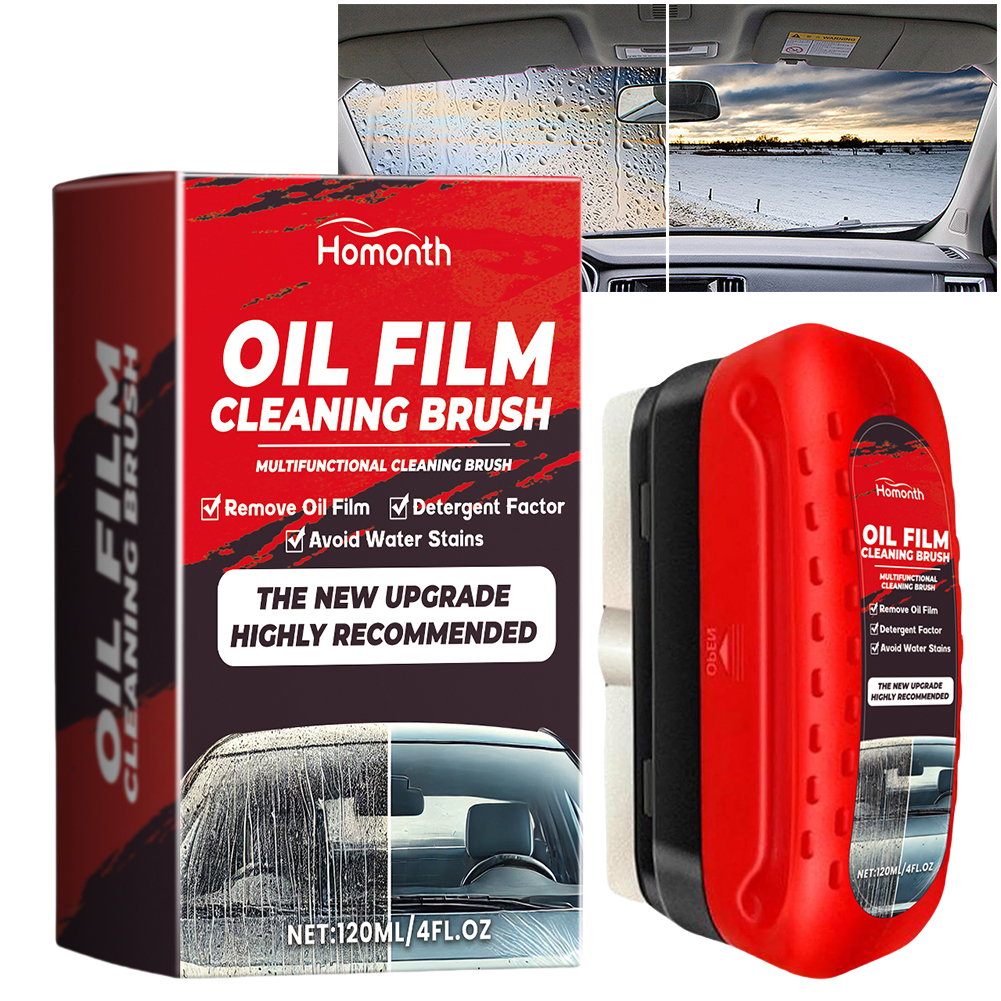 Car Cleaning Brush - Dissolvant de Film d'huile de verre