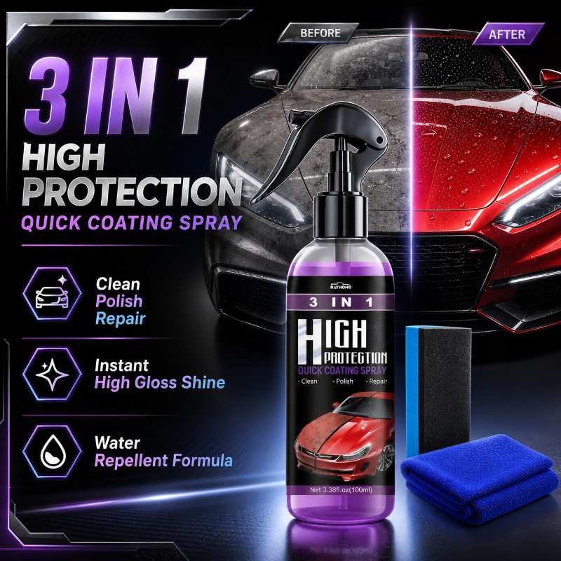 Car Wax Ceramic Coating - Spray de revêtement céramique pour voiture