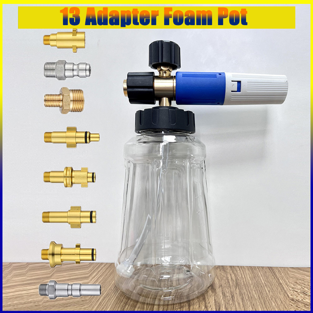 Pressure Washer Foam Gun - Adaptateurs variés pour pistolet à mousse