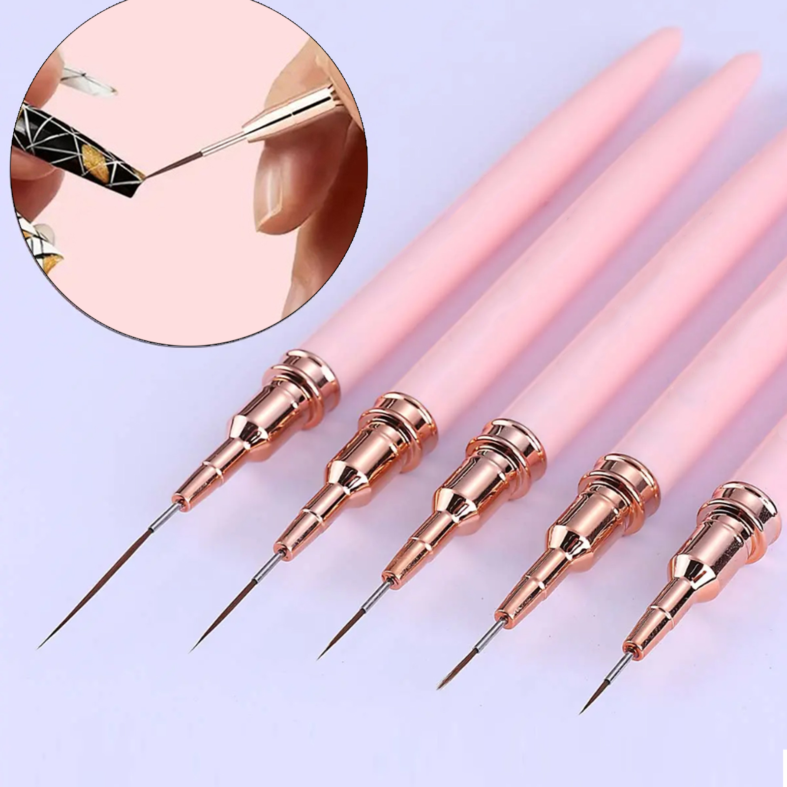 Detailing Brush Set - Ensemble de 5 stylos pour nail