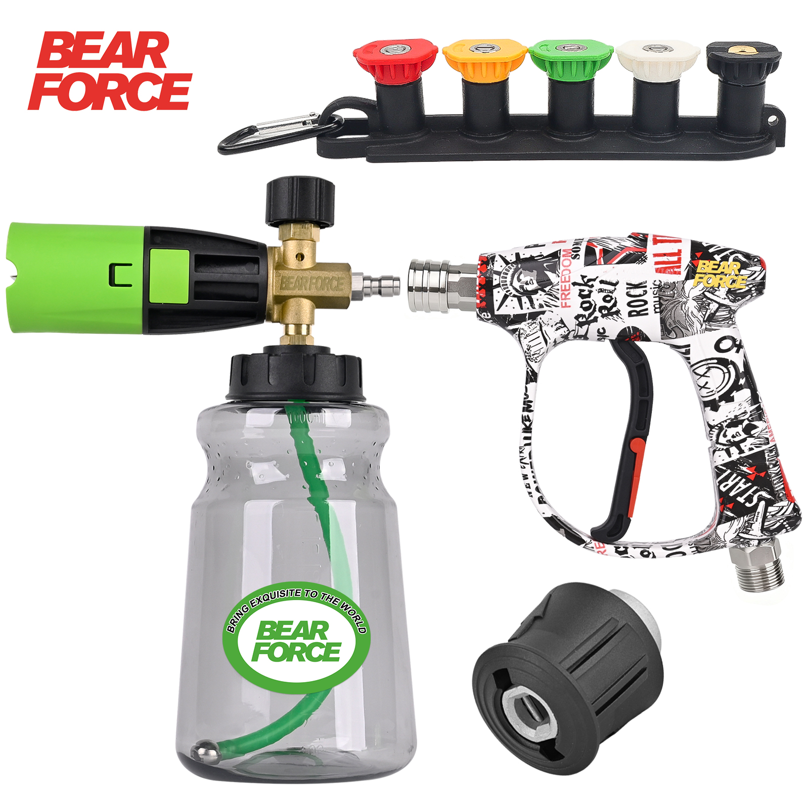Pressure Washer Foam Gun - BEAR FORCE Ensemble canon à mousse