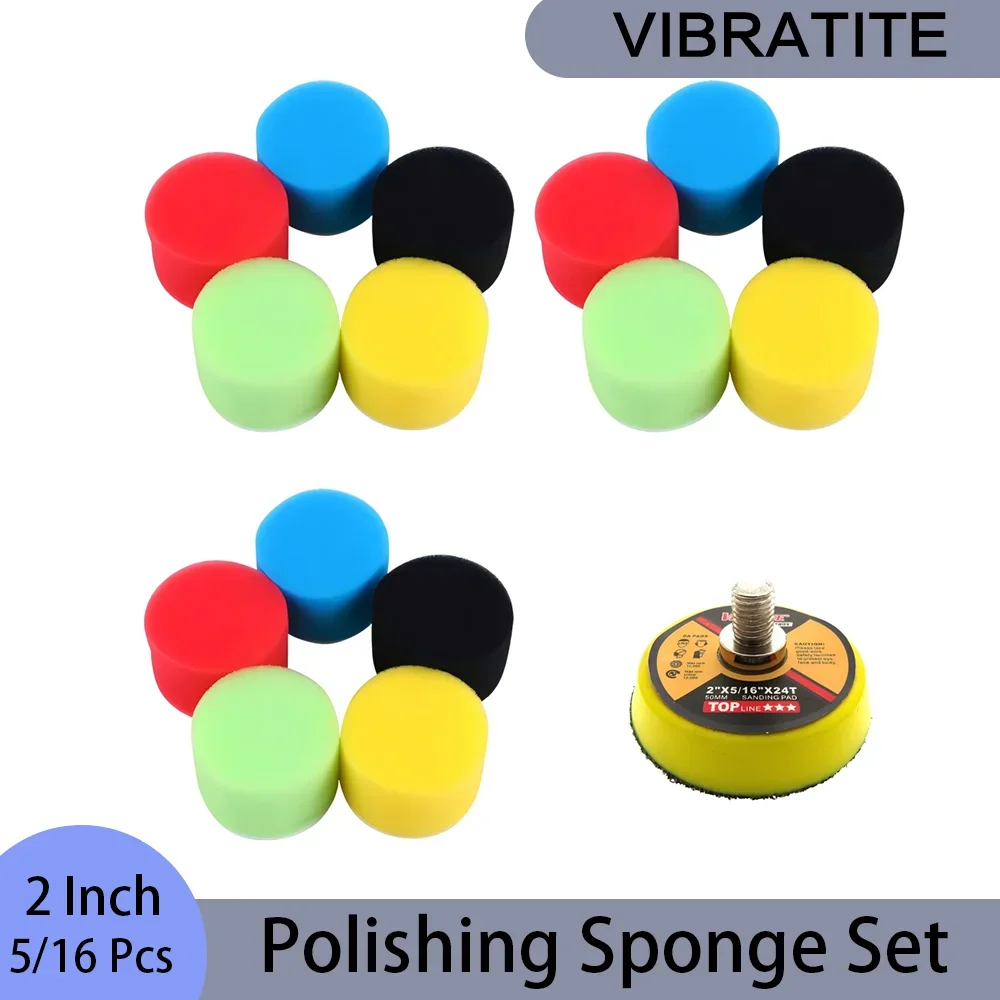 Lot de 5/16 éponges de polissa - Polish Pad Set Buffer avis et prix