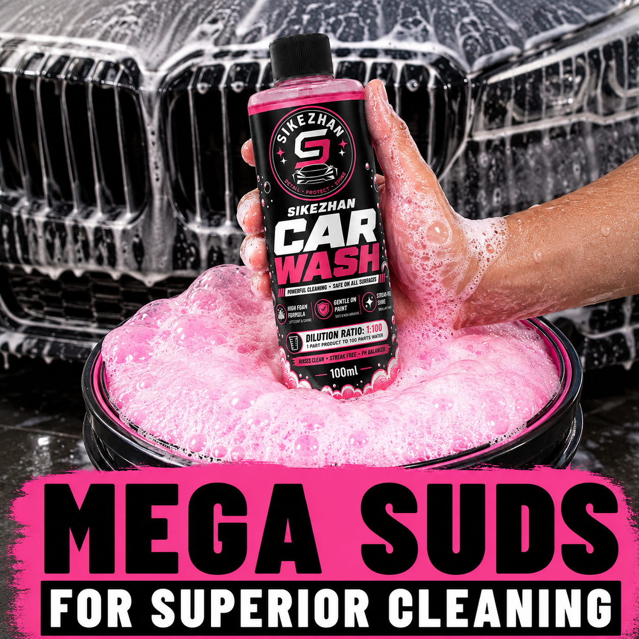 Savon de lavage auto moussant  - Foam Cannon Car Wash avis et prix