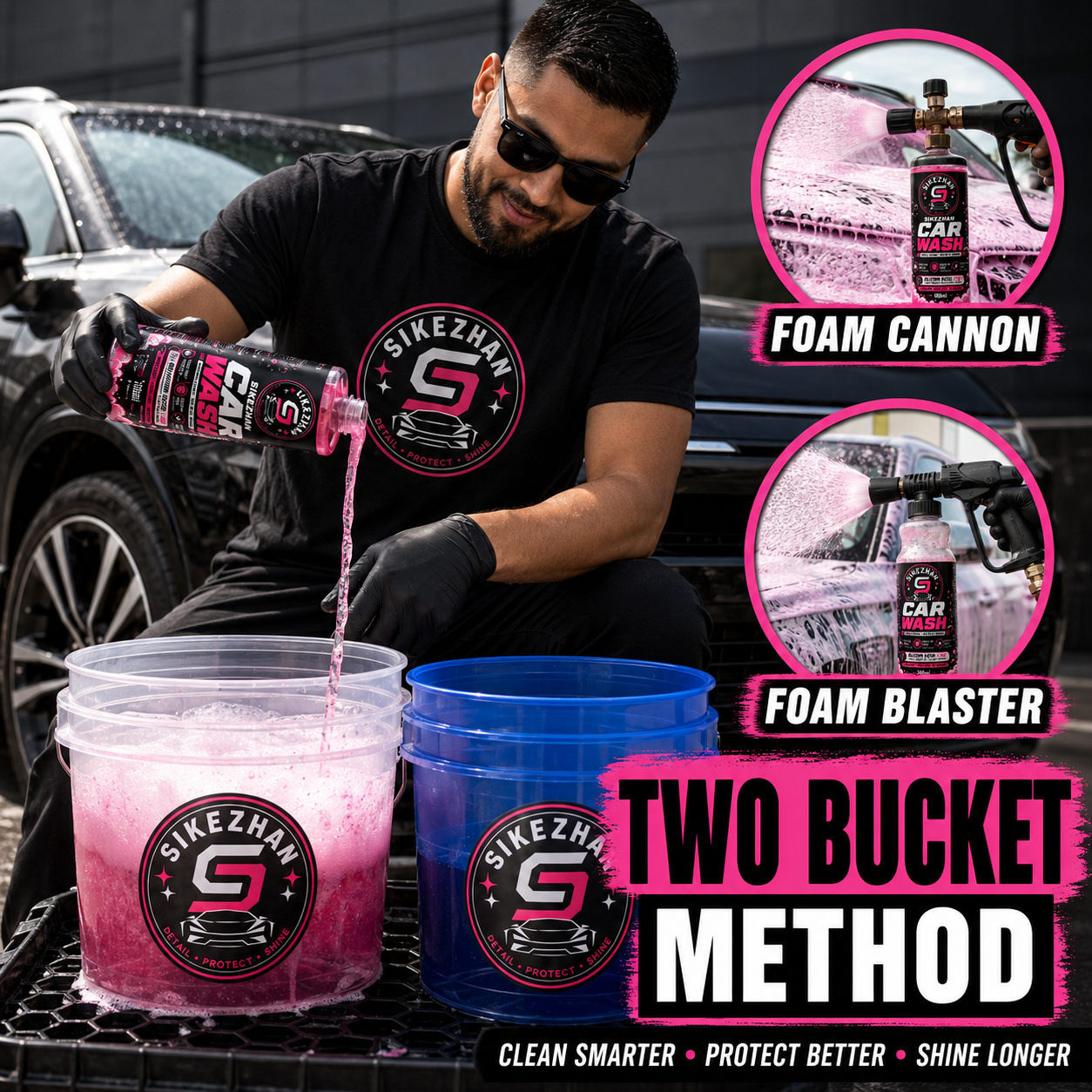 Savon de lavage auto moussant  - Foam Cannon Car Wash avis et prix