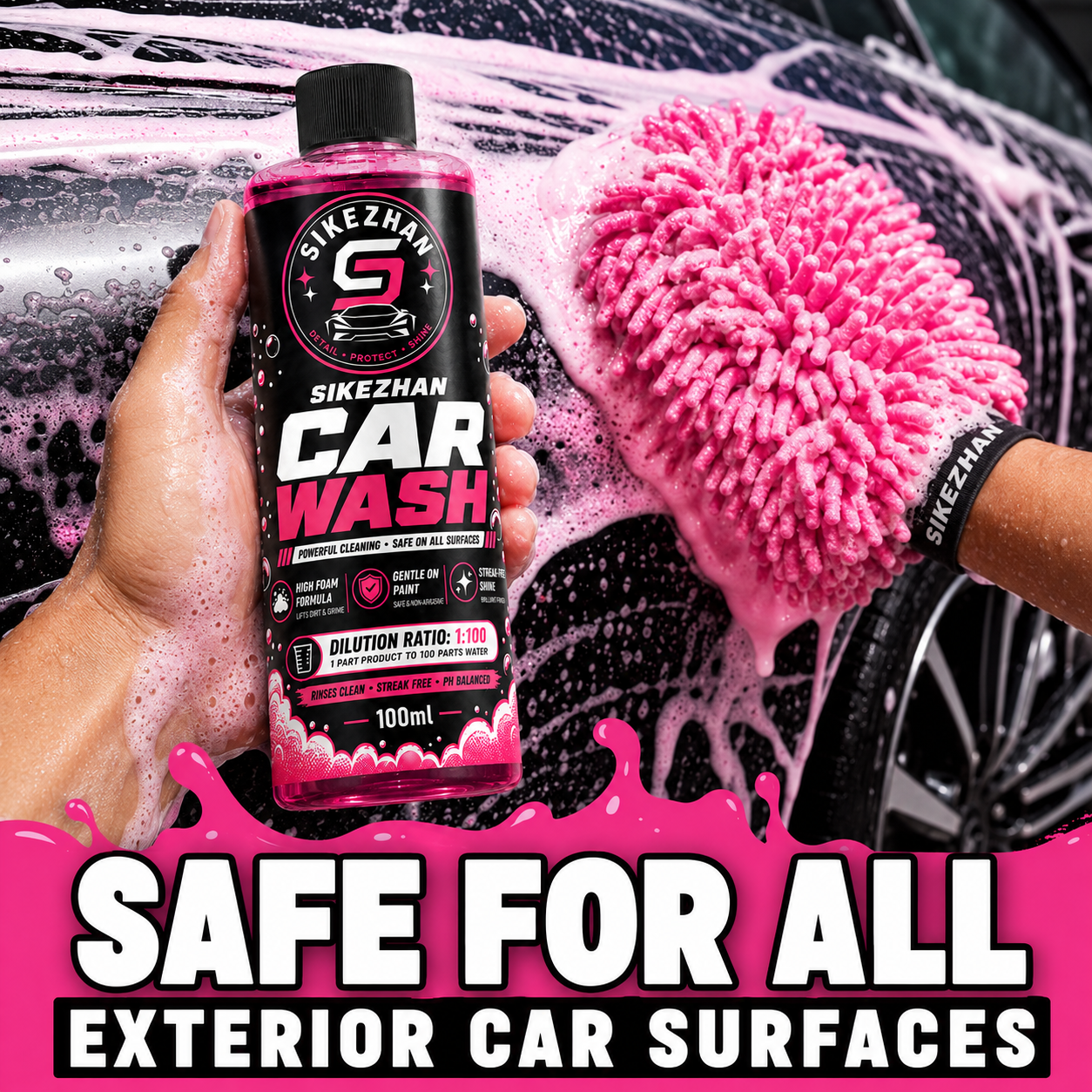 Savon de lavage auto moussant  - Foam Cannon Car Wash avis et prix