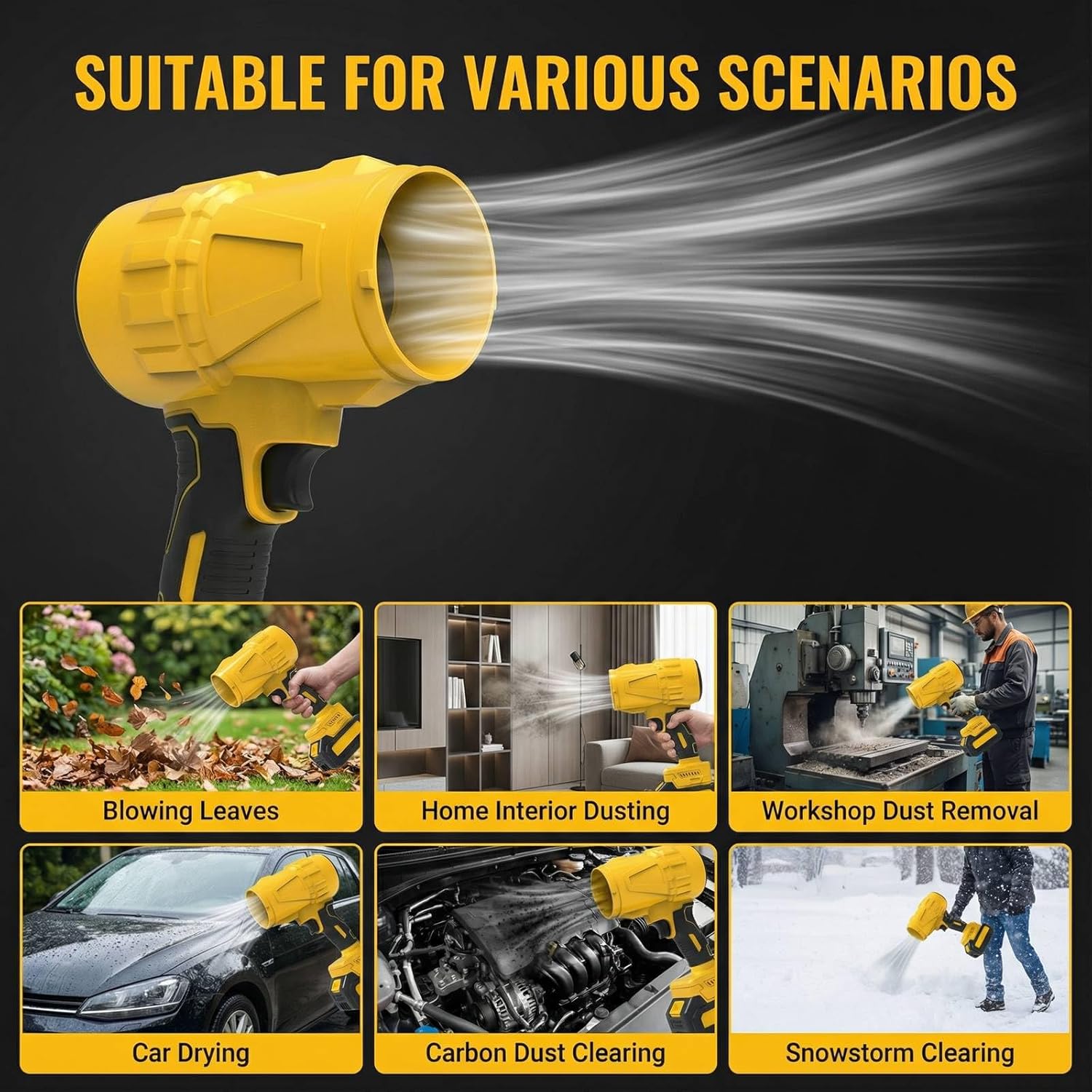 Souffleur sans fil, ventilateu - Dryer Car Blower avis et prix