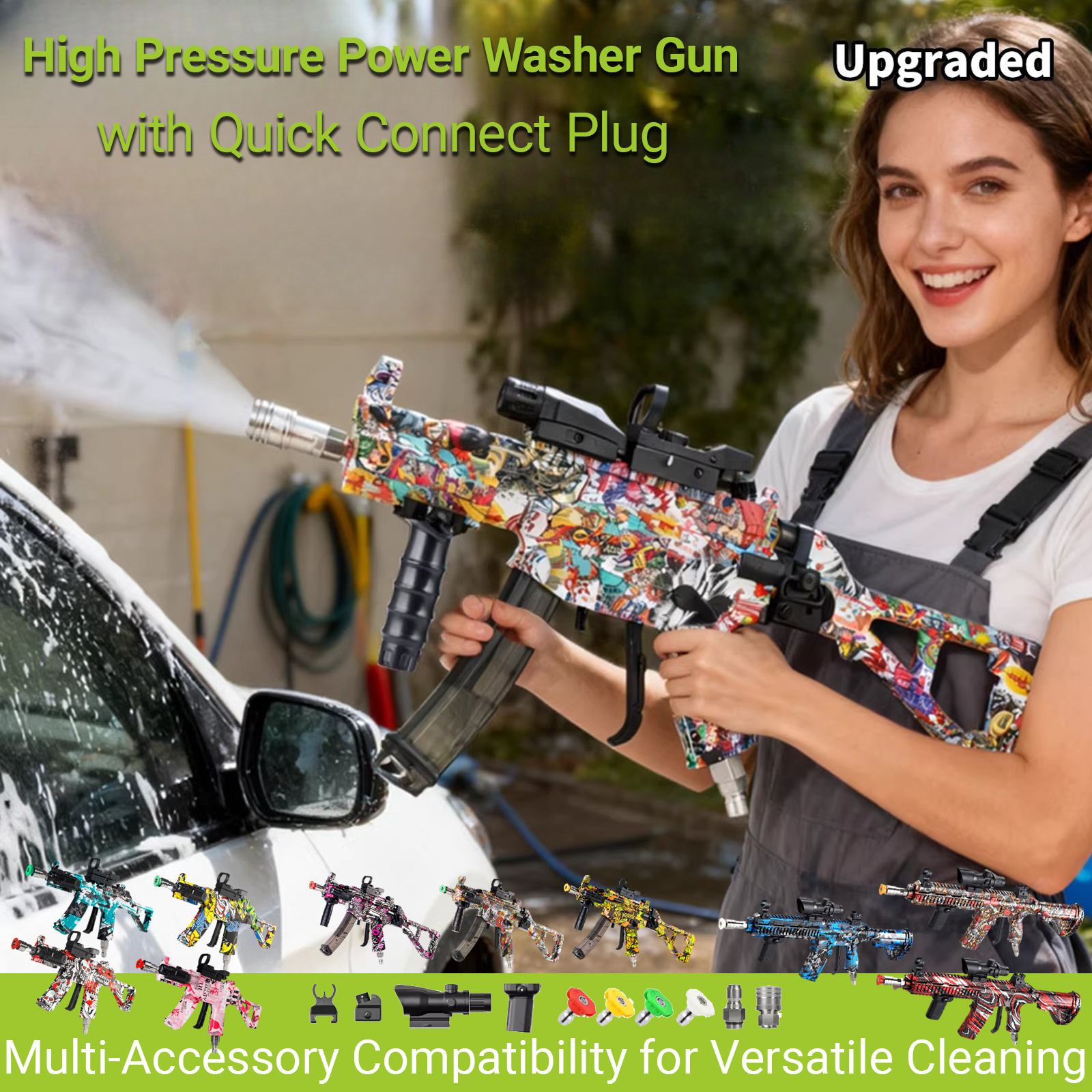 Pistolet de lavage haute press - Pressure Washer Foam Gun avis et prix