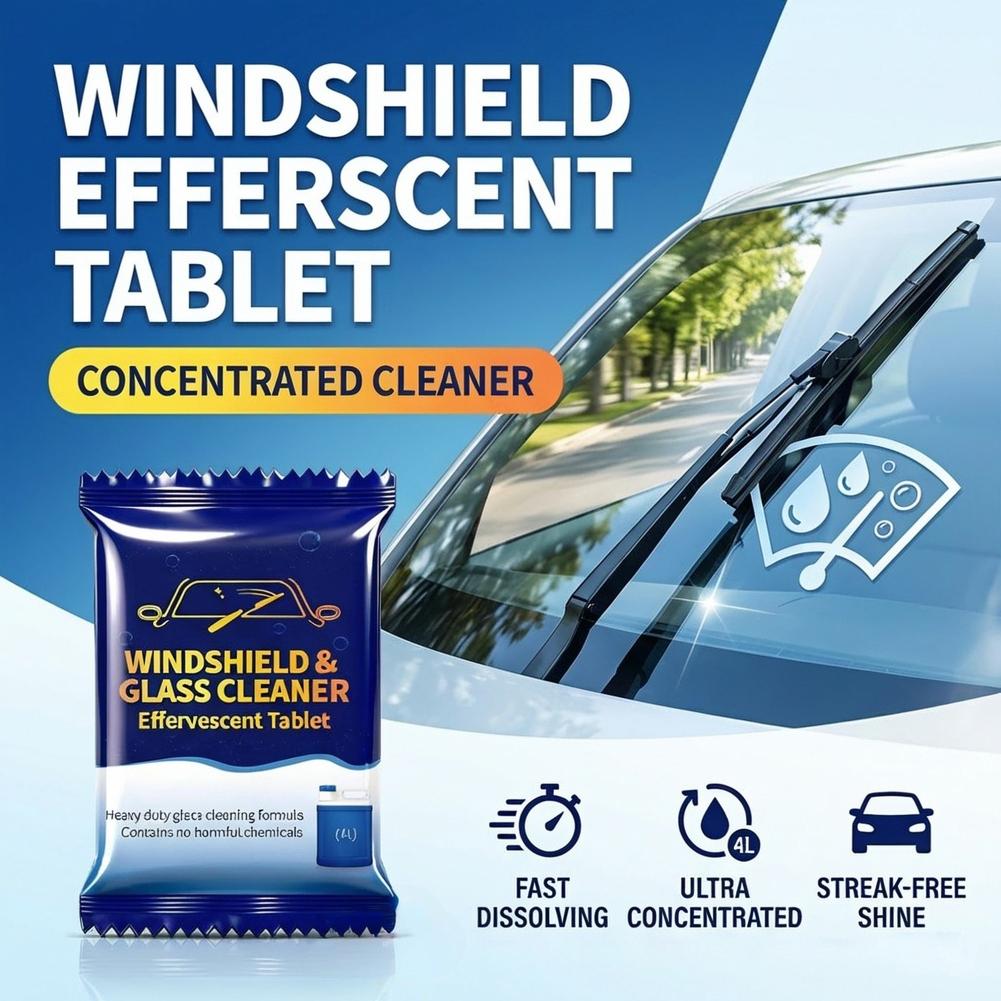 Tablettes effervescentes pour  - Glass Cleaner Streak avis et prix