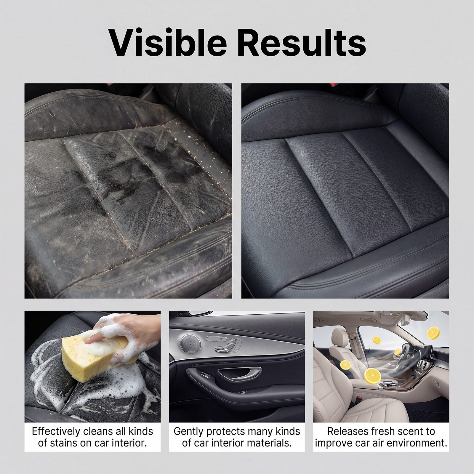 Nettoyant Moussant Multi-usage - Leather Cleaner Interior avis et prix