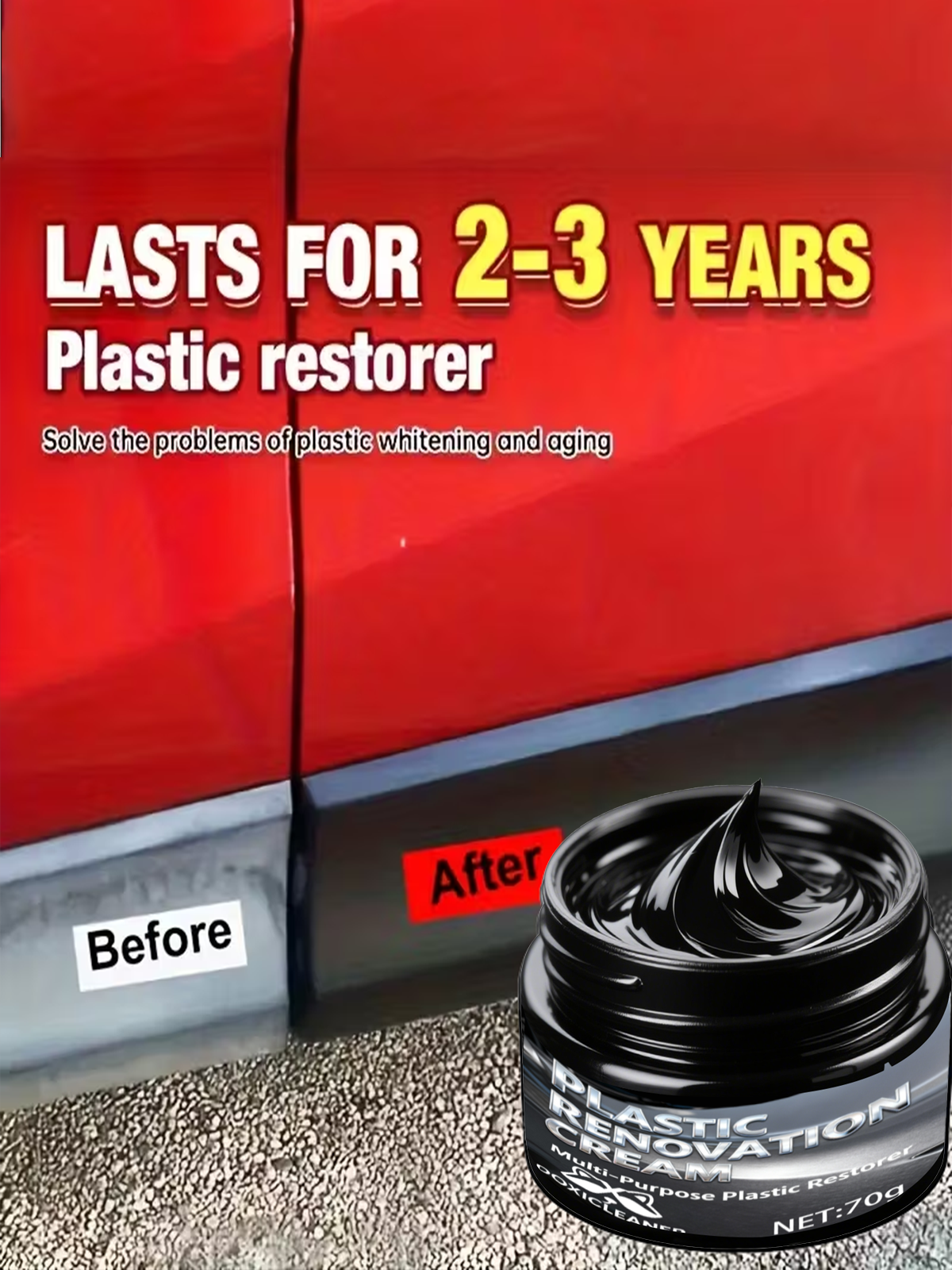 Pâte de réparation pour brilla - Trim Restorer Plastic avis et prix