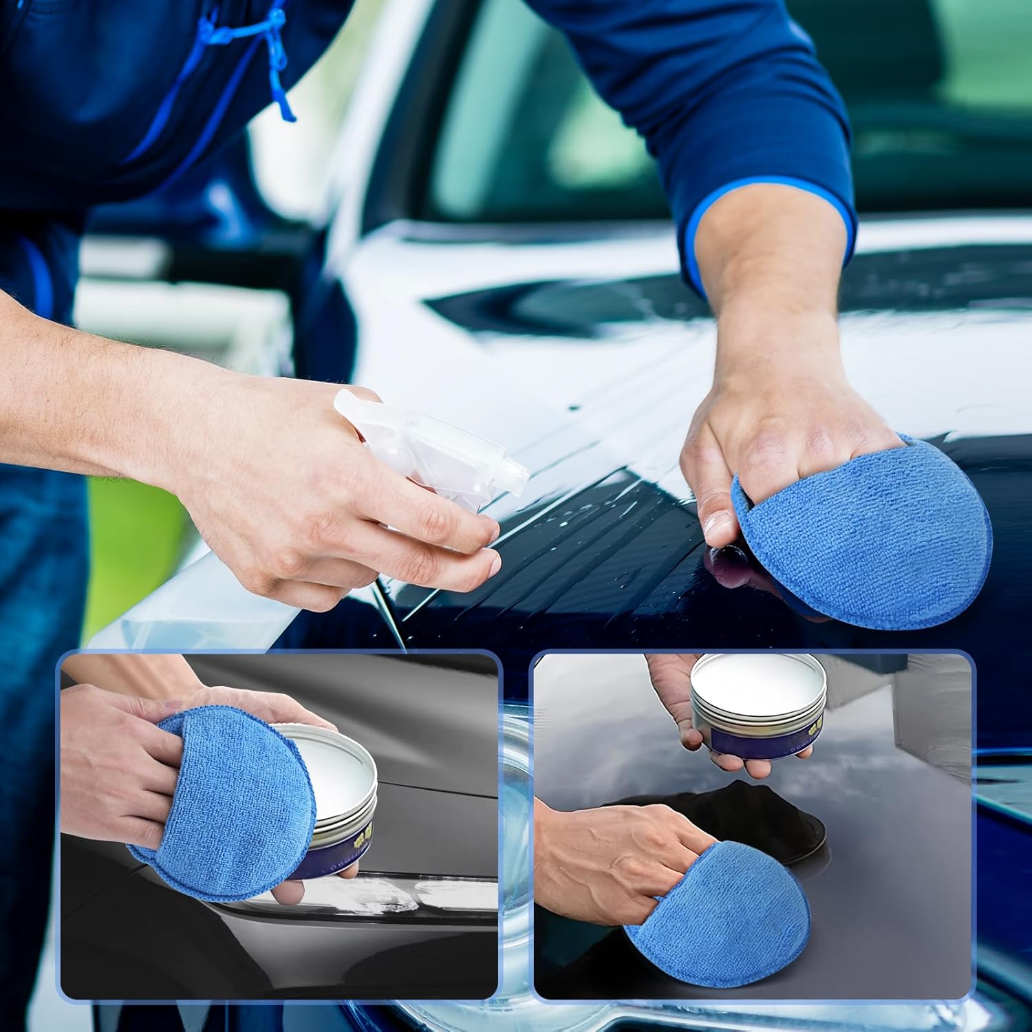 Éponge de nettoyage automobile - Wax Applicator Pad avis et prix