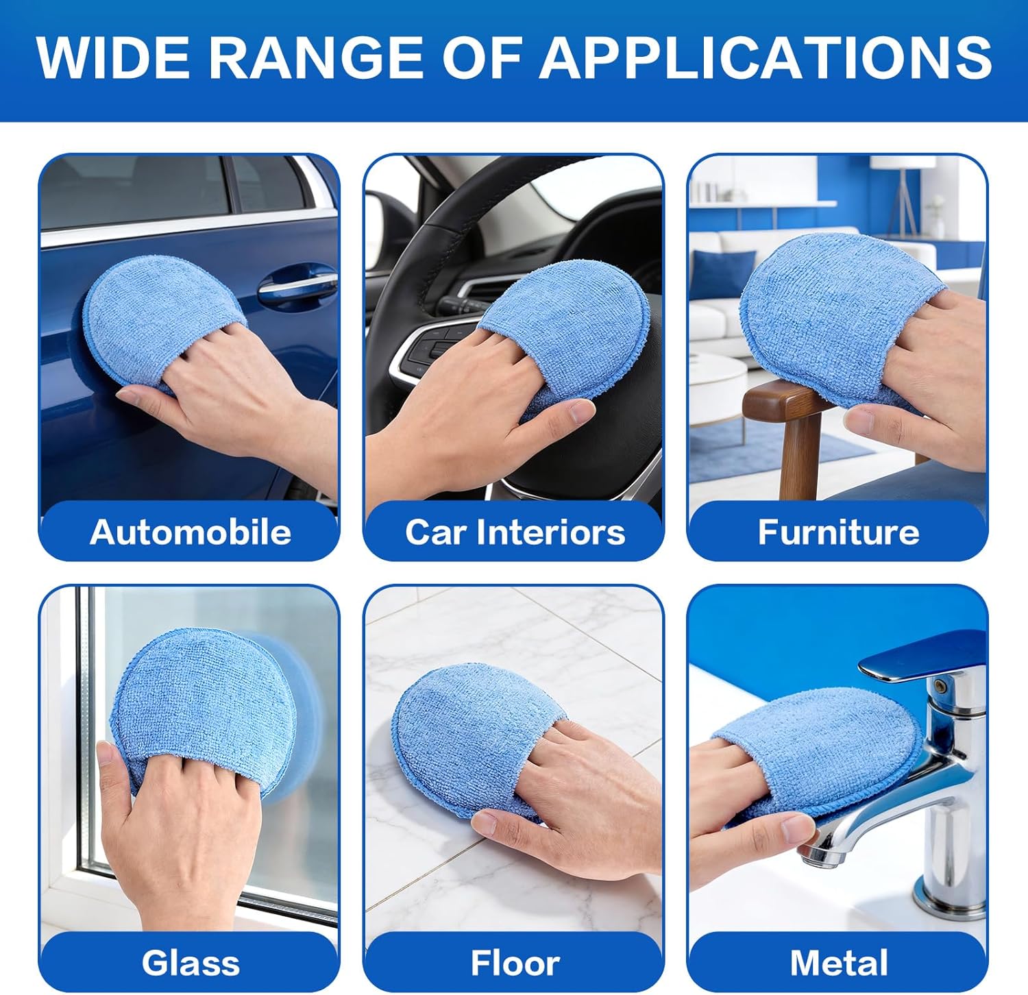 Éponge de nettoyage automobile - Wax Applicator Pad avis et prix