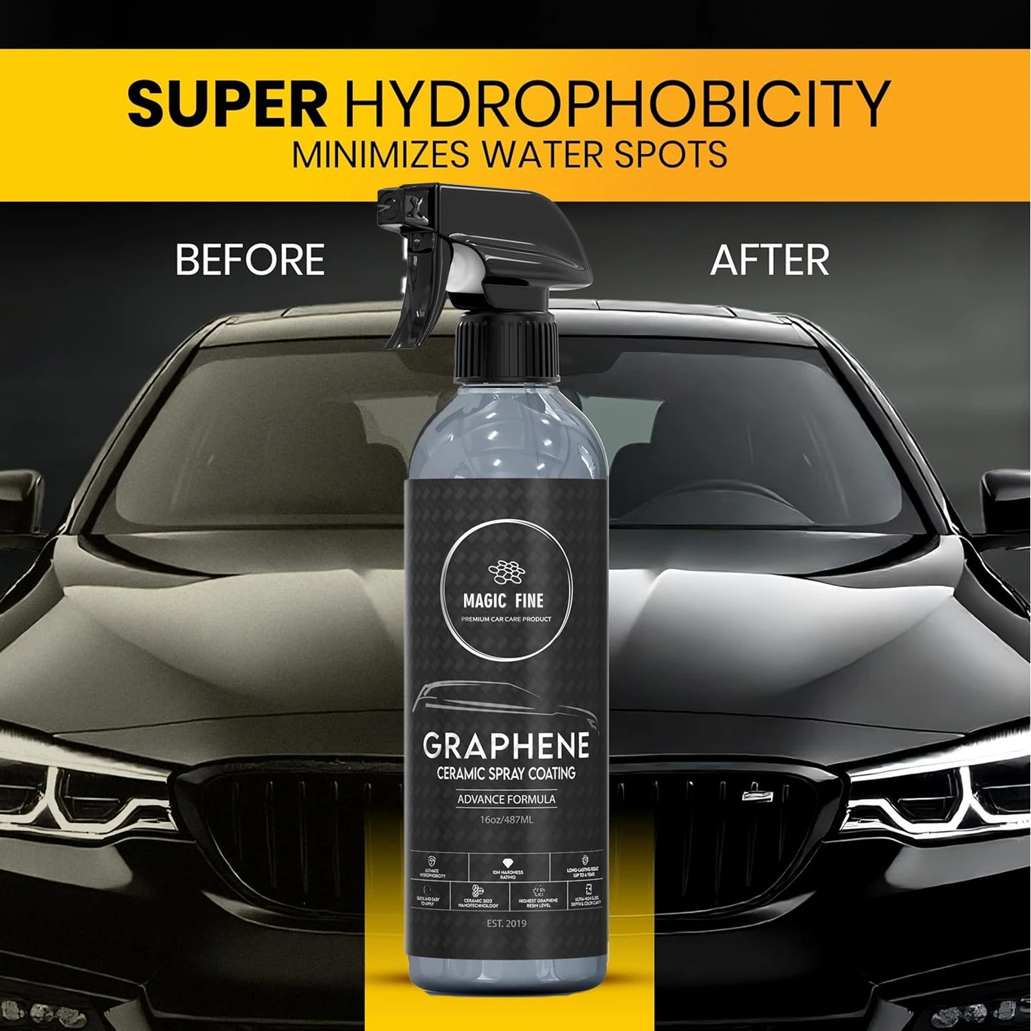 Revêtement Céramique au Graphè - Car Wax Ceramic Coating avis et prix