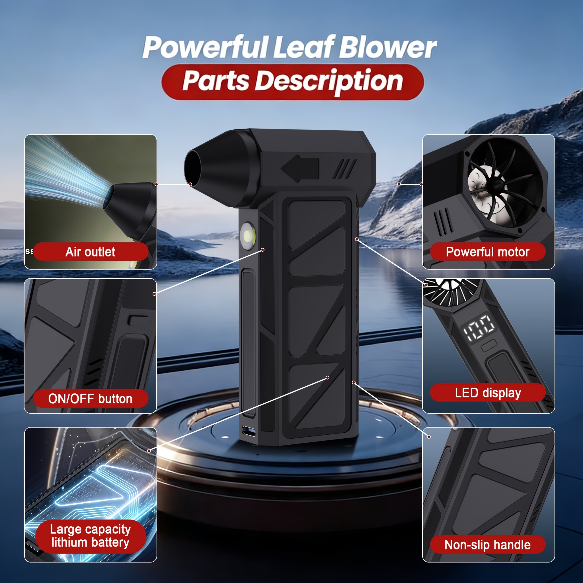 Souffleur pour le nettoyage de - Dryer Car Blower avis et prix