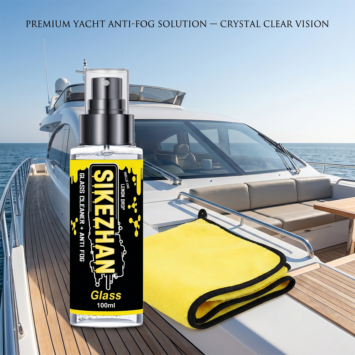 Spray anti-buée et nettoyant p - Glass Cleaner Streak avis et prix