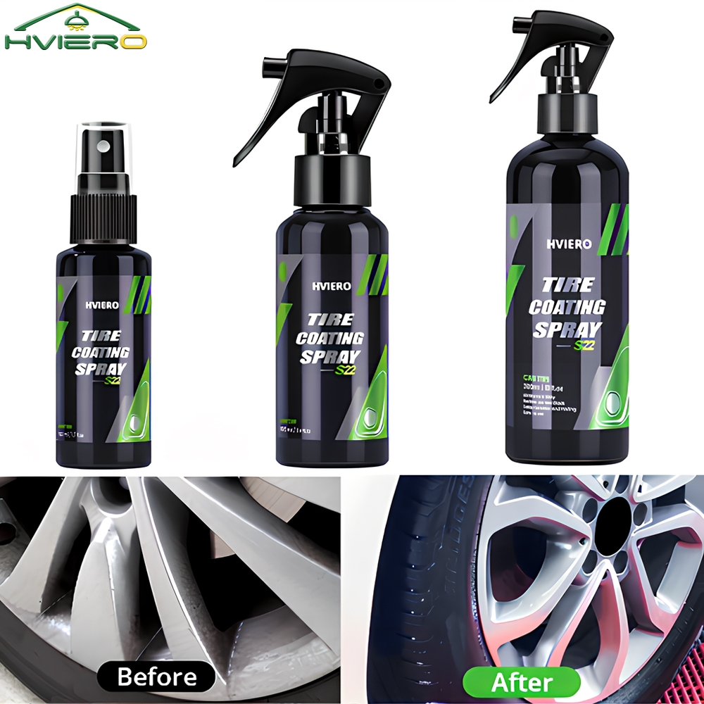 Brillant pour pneus HVIERO S22 - Tire Shine Spray Sealant avis et prix