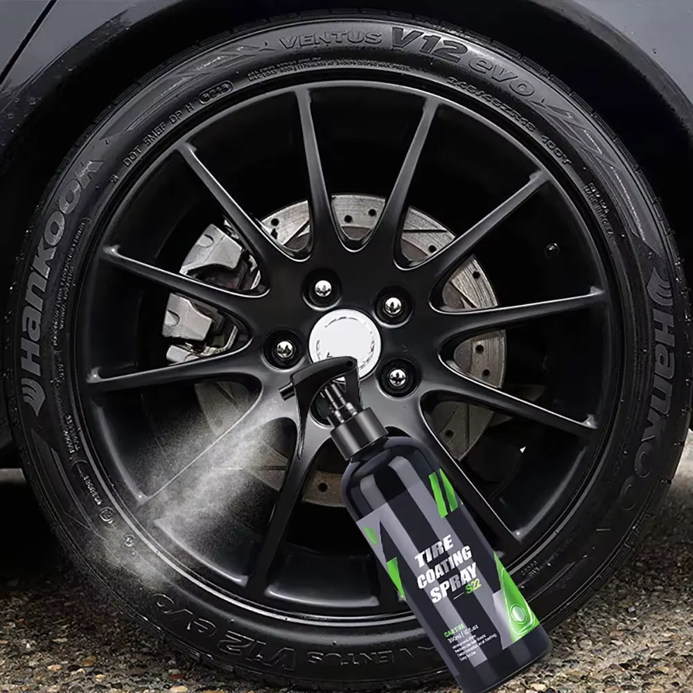 S22 noir voiture pneu noirciss - Car Wax Ceramic Coating avis et prix