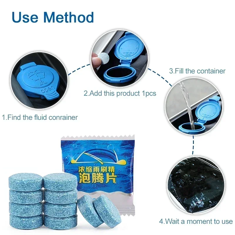 Comprimés effervescents concen - Glass Cleaner Streak avis et prix