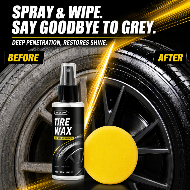 Spray d'entretien des pneus, R - Tire Shine Spray Sealant avis et prix