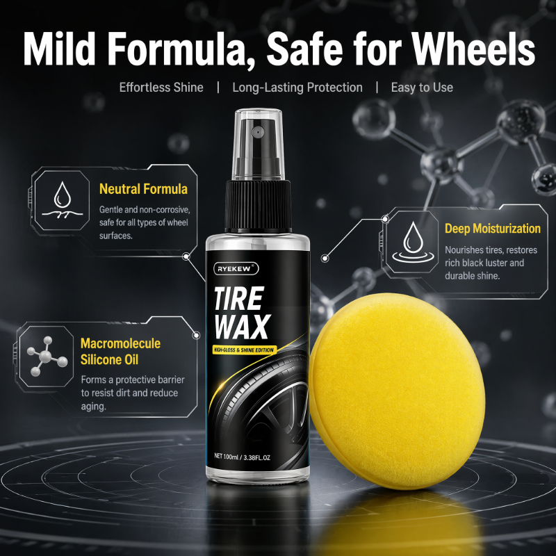 Spray d'entretien des pneus, R - Tire Shine Spray Sealant avis et prix