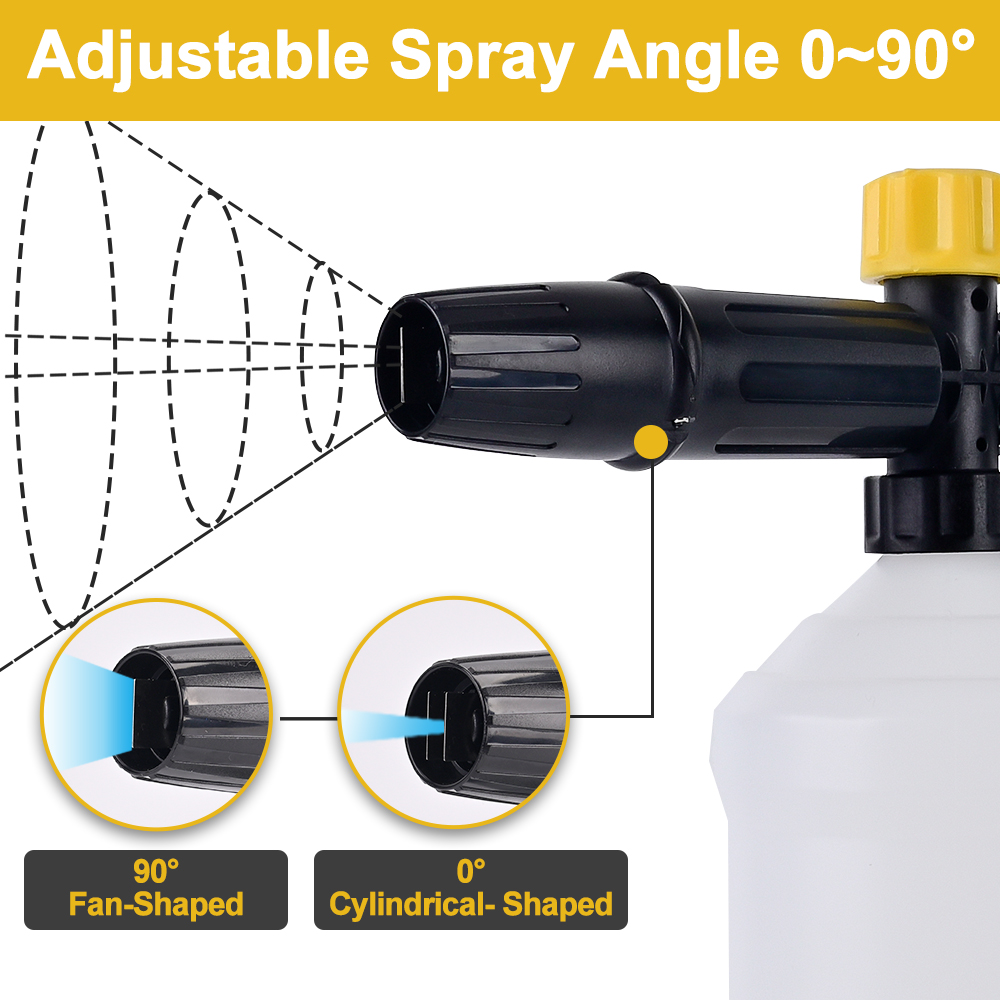 Pistolet à mousse à haute pres - Pressure Washer Foam Gun avis et prix