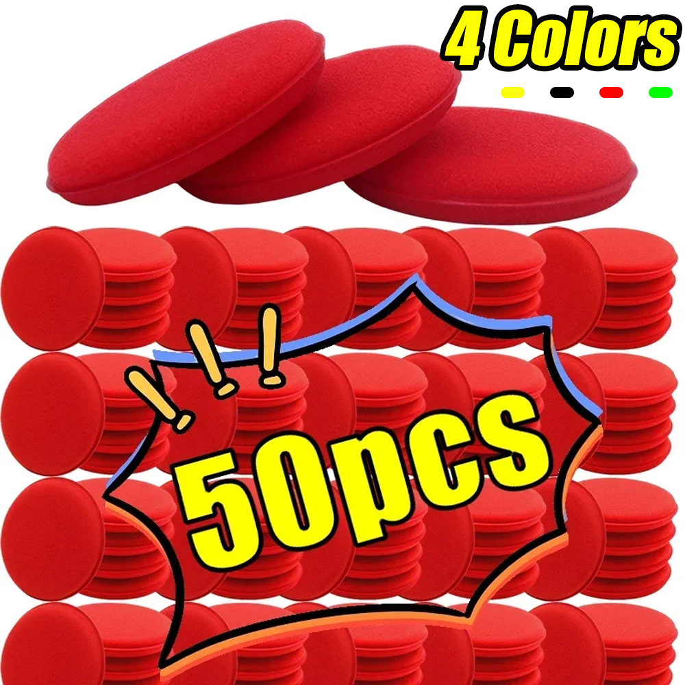 50 tampons applicateurs ronds  - Wax Applicator Pad avis et prix