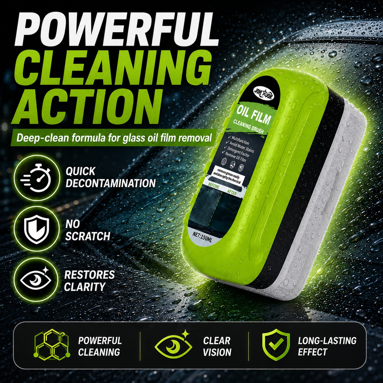 Brosse de nettoyage du film d' - Car Cleaning Brush avis et prix