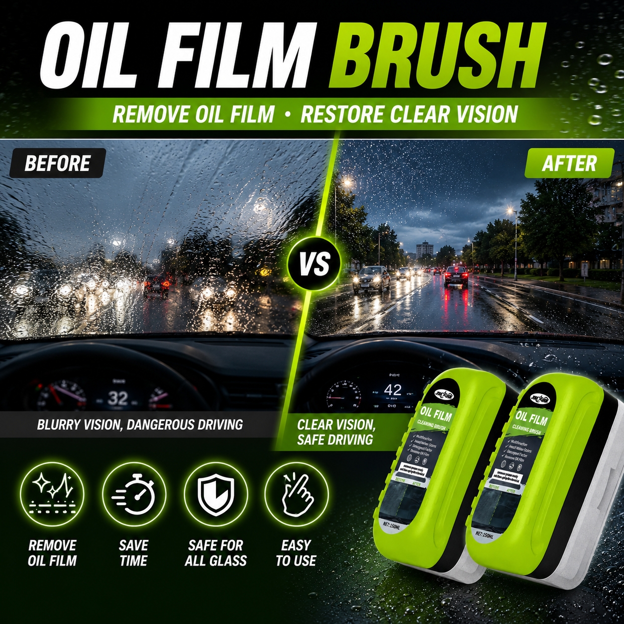 Brosse de nettoyage du film d' - Car Cleaning Brush avis et prix