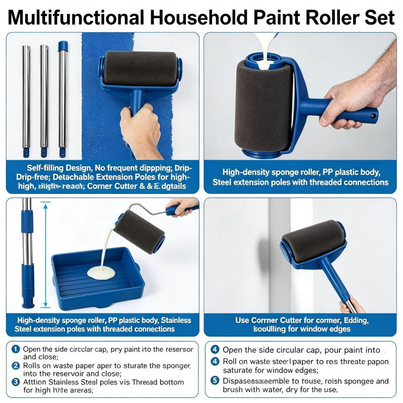 Ensemble de rouleaux et pincea - Detailing Brush Set avis et prix