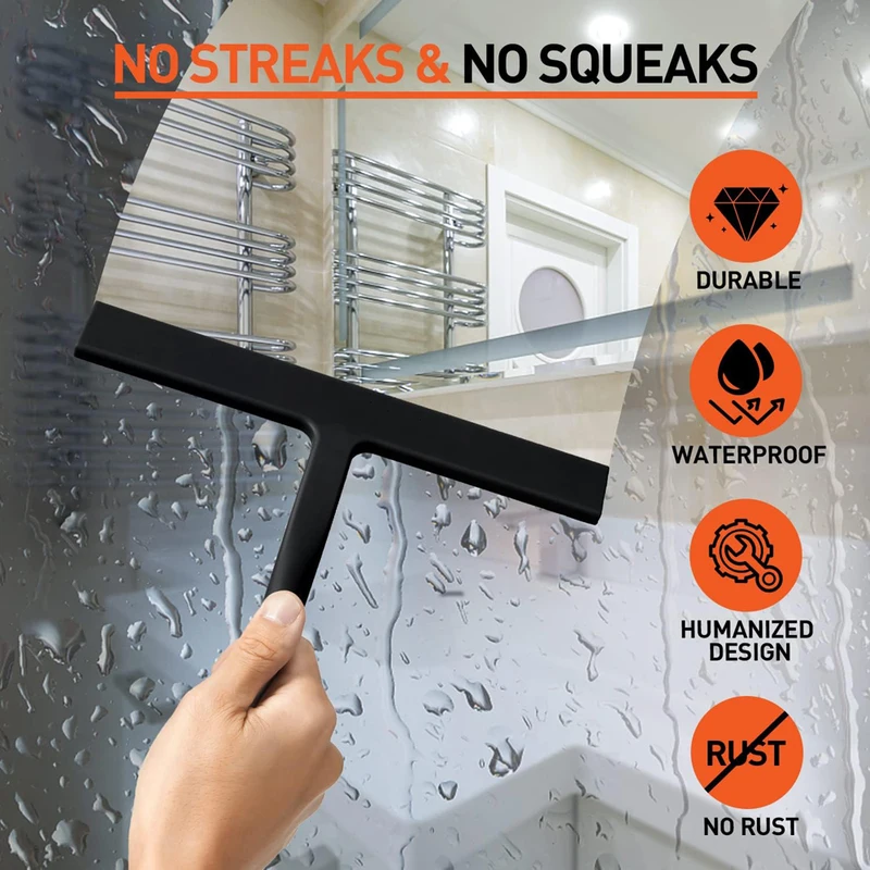 Raclette de douche en Silicone - Glass Cleaner Streak avis et prix