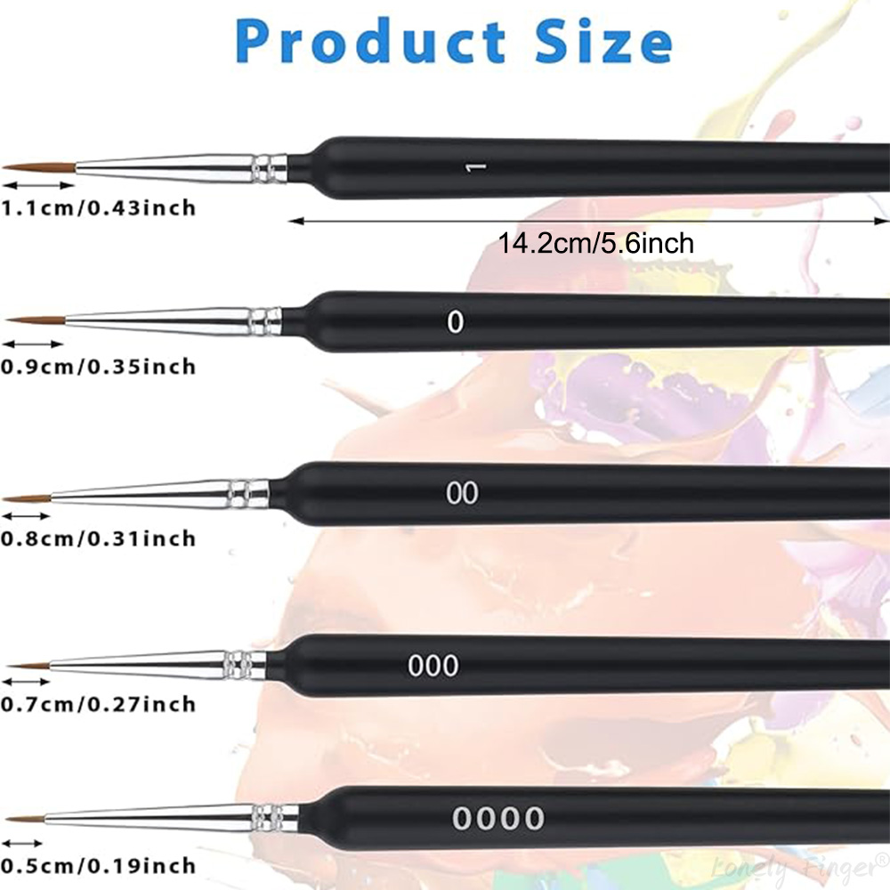 Ensemble de pinceaux à peintur - Detailing Brush Set avis et prix